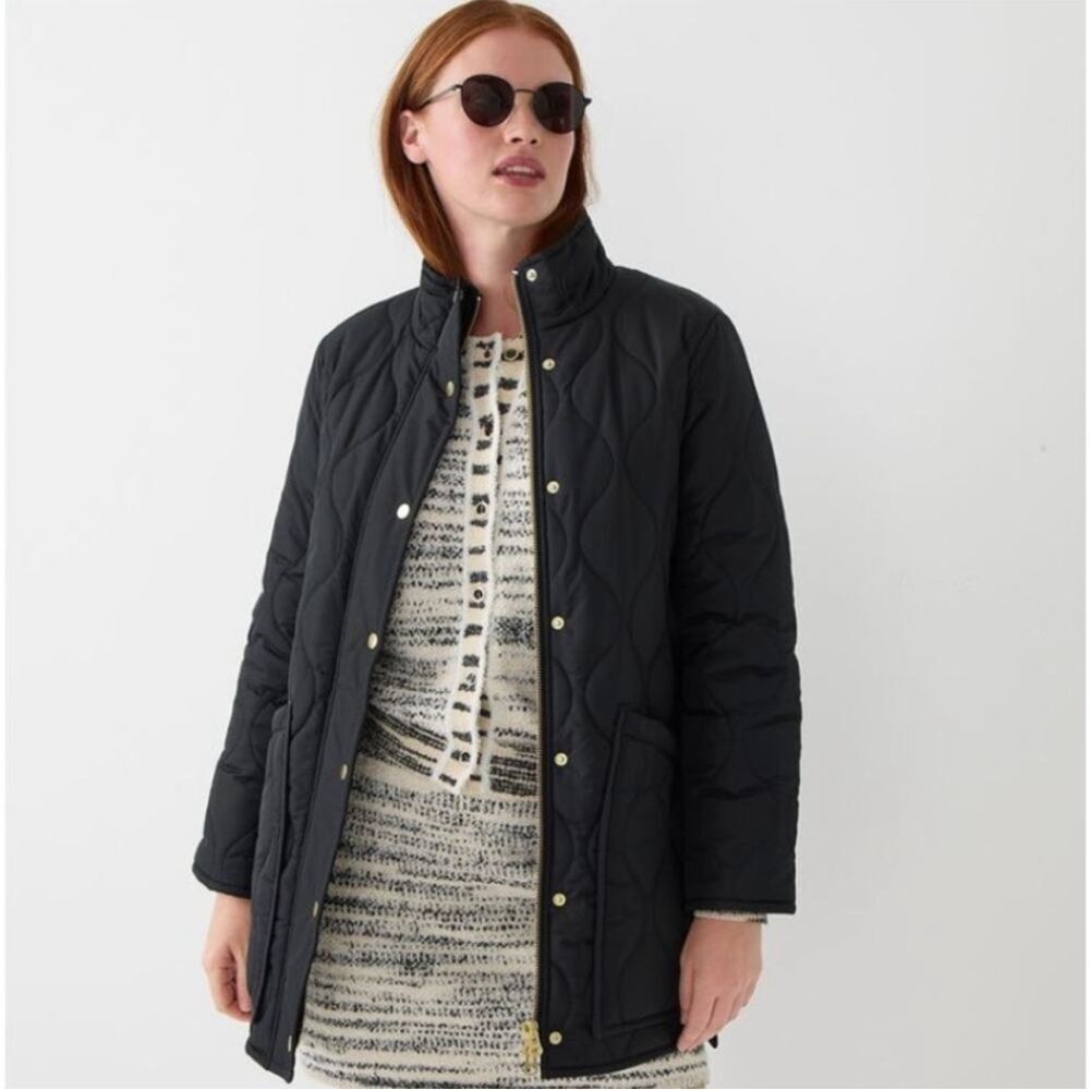 J. Crew Signature Puffer Cocoon Coat